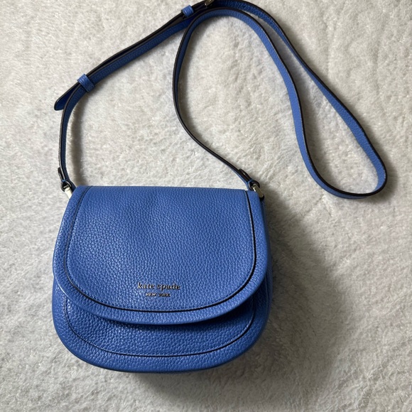 Kate Spade New York Small Roulette Crossbody Bag, Deep Cornflower Blue - Picture 3 of 8
